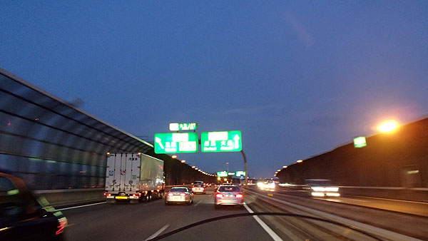 関越自動車道　練馬付近